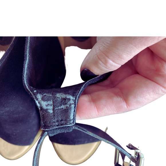 Sexy, Stacked 3" Peep-Toed Heeled Sandals - Picture 6 of 7